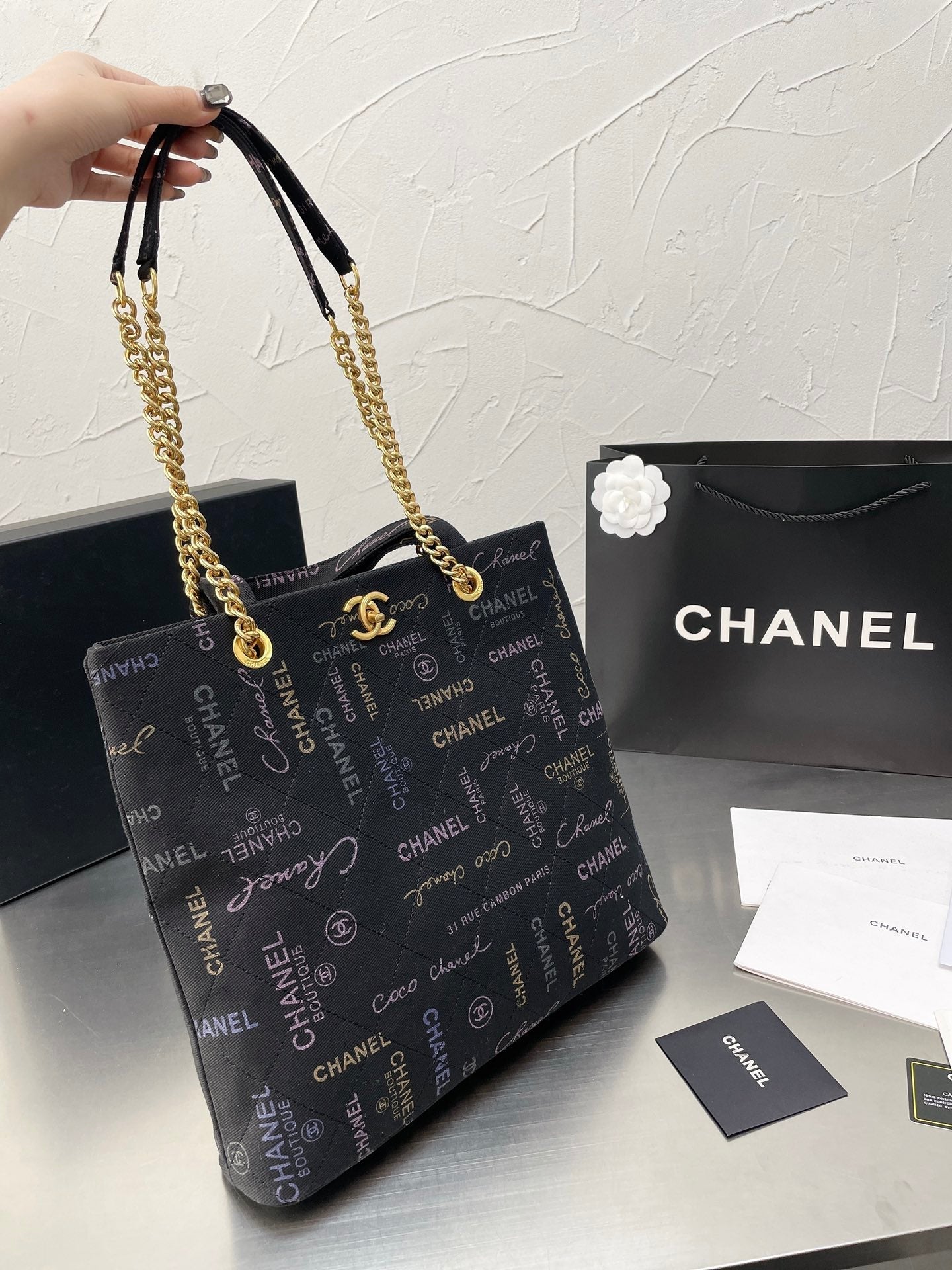 Chanel hobo bag