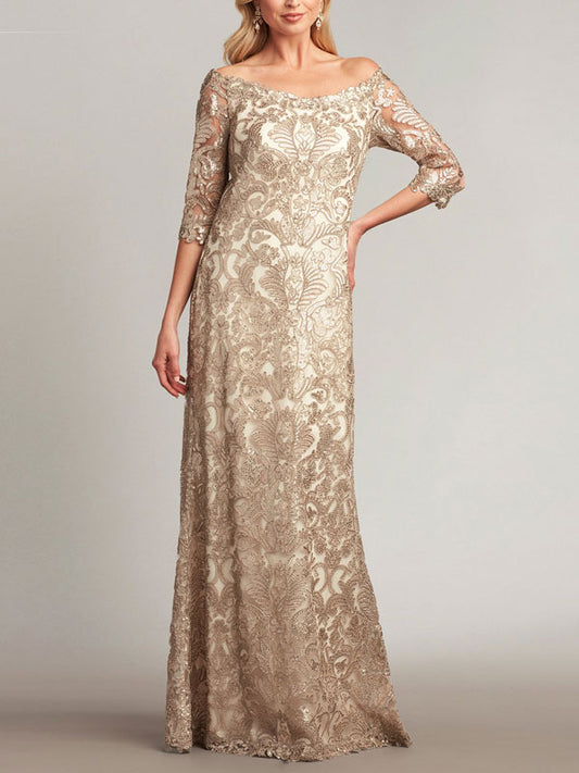 Delicate Lace Temperament Elegant Women's Dress