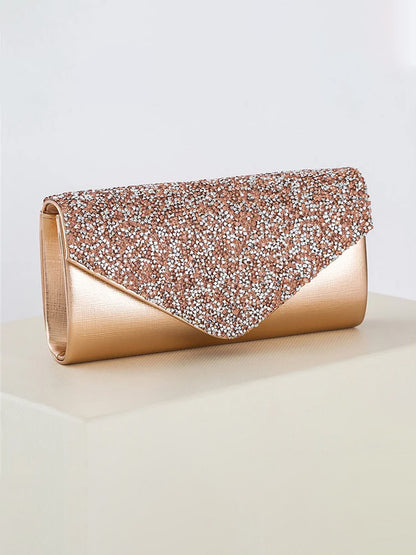 Evening PU Sequins Wedding Ladies Clutch Bag