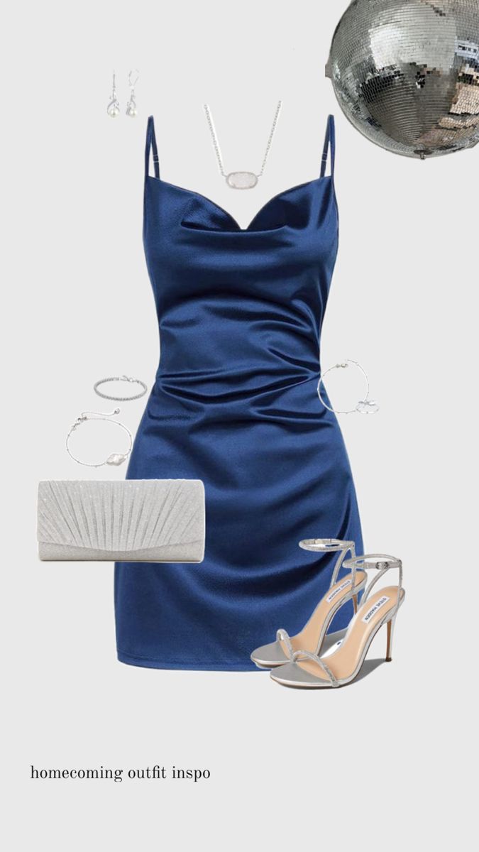 Classy Sheath Straps Blue Short Mini Formal 8th Grade Homecoming Dresses Middle School Hoco Court Dress 21st Birthday Dress Hoco Outfits DH1742