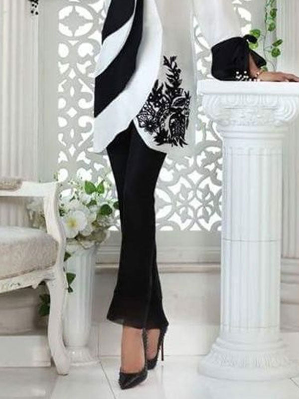 Elegant and comfortable chiffon wedding ladies suit