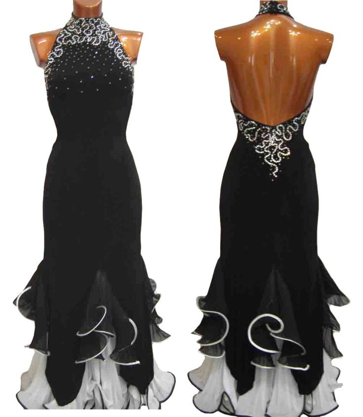 Black Beaded Elegant Fashion Long Ball Gown Evening Gown gh4228