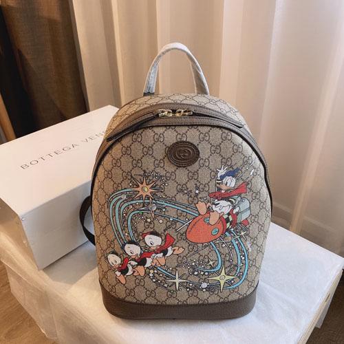 Gucci x Disney Brown Donald Duck Small Backpack