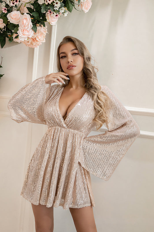 loveedsTM-Fashion Spice Sequin Dress