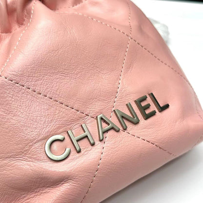 Chanel 22 Mini Handbag Pink