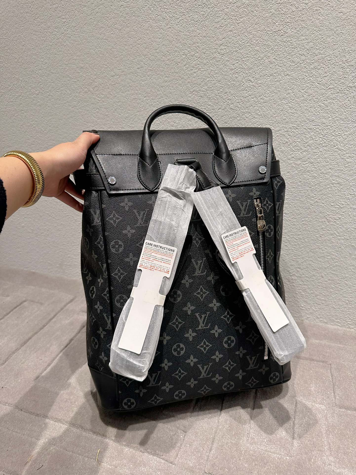 Louis Vuitton Monogram Eclipse Steamer Backpack