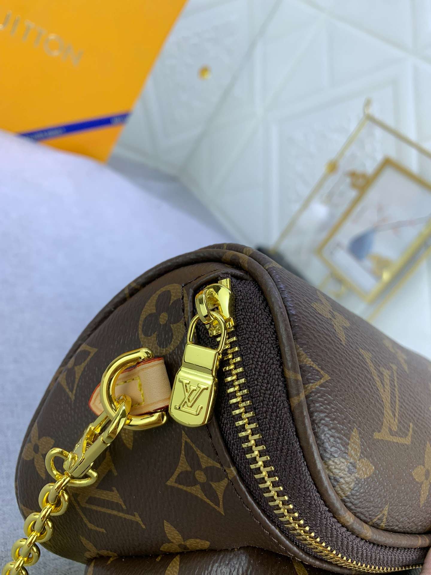 LOUIS VUITTON Monogram mini Bum bag M82335