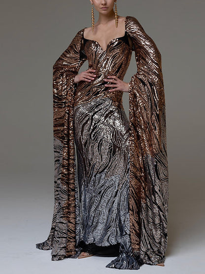 Exquisite Luxury Elegant Party Women's Dress