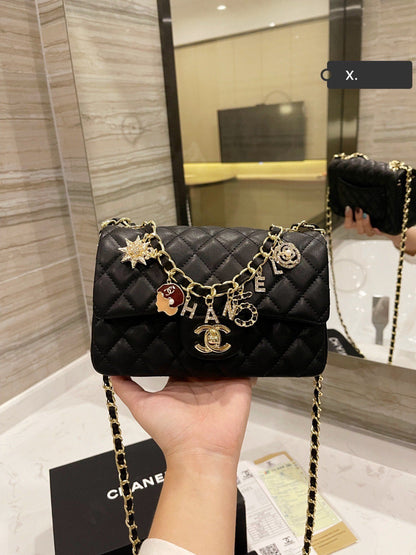 Chanel Seasonal Mini Rectangle Black