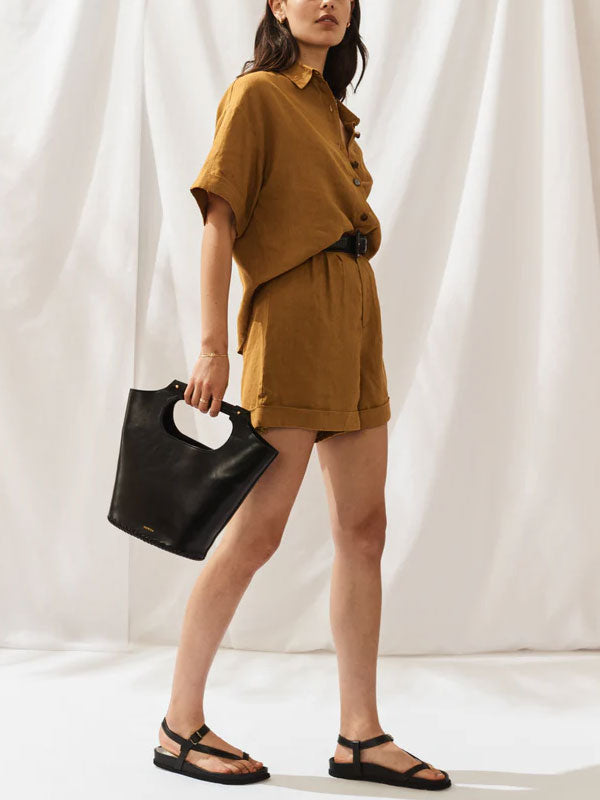 Shirt Shorts Temperament Ladies Suits