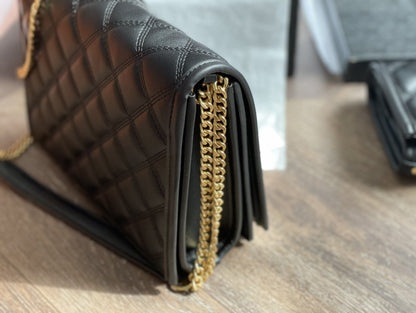 Saint Laurent Becky Mini Chain Bag in Carré