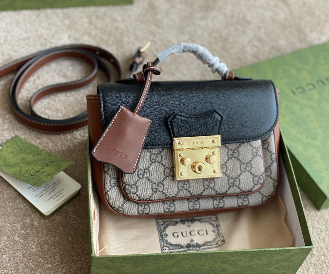 GUCCI Padlock Mini Shoulder Bag