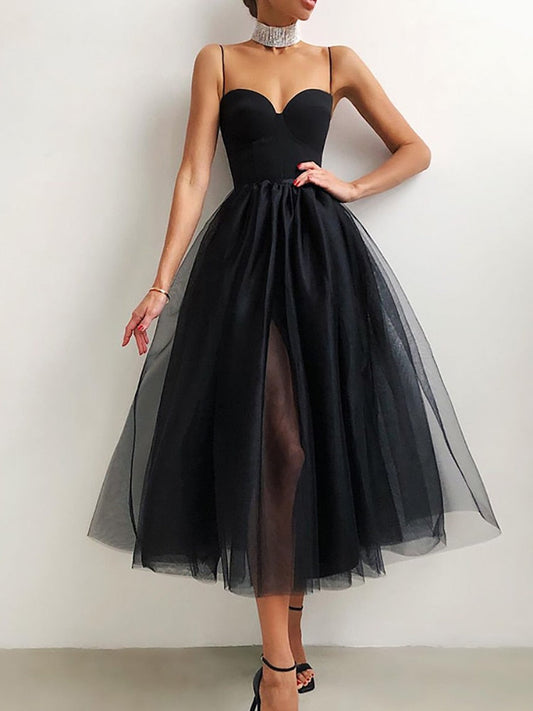 loveedsTM-Sexy Women Lantern Sleeve V Neck Solid Maxi Dress Elegant Autumn Ladies Gauze Party Dress Fashion Femme Princess Dress Vestidos