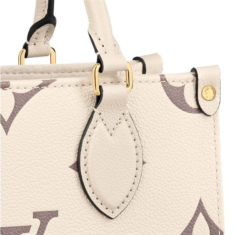 Louis Vuitton White Empreinte Onthego PM M45654
