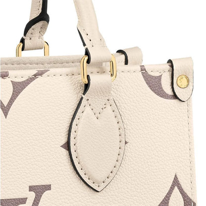 Louis Vuitton White Empreinte Onthego PM M45654