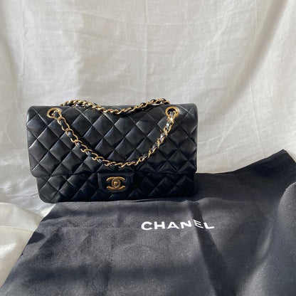 Chanel Medium Lambskin Double Flap Bag