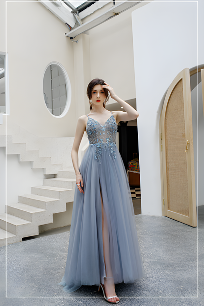 loveedsTM-Forest style small fresh dreamy temperament evening dress