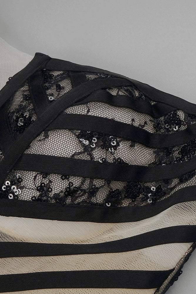 loveedsTM-Herringbone sexy tube top dress-vx