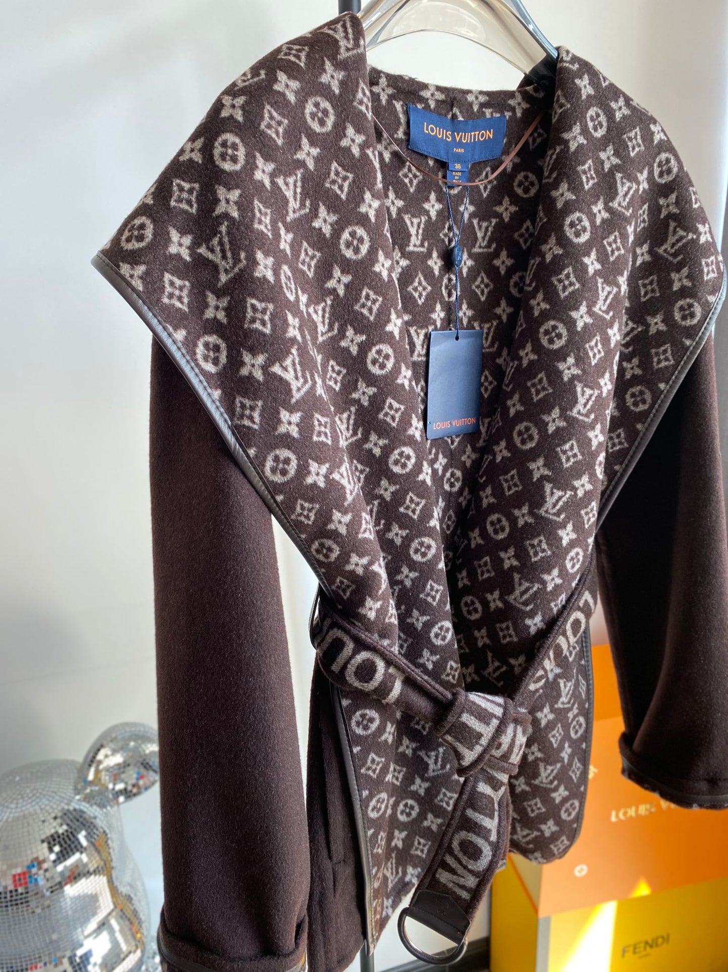 Luxury LUV Wrap Coat 032