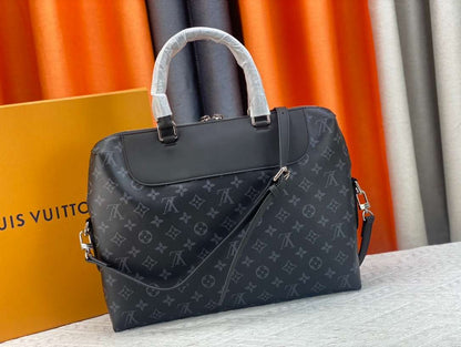 LV Odyssey Briefcase Monogram Eclipse Canvas Best Quality