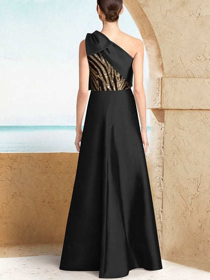 Bow Tie Mermaid/flared Evening Elegant Gown