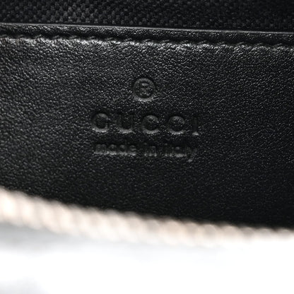 Gucci Calfskin Matelasse Monochrome Small GG Marmont Chain Shoulder Bag Black