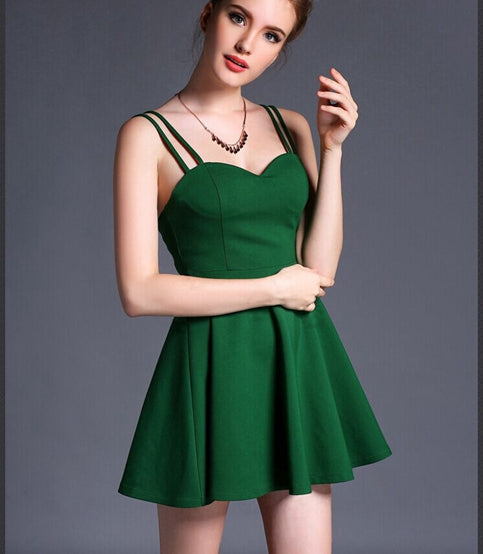 Cute sweetheart party dress,summer dress,dresses  7641