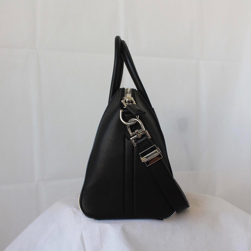 Givenchy Black Leather Small Antigona Satchel