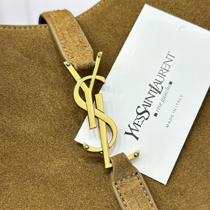 Saint Laurent LE 5 À 7 supple LARGE in suede