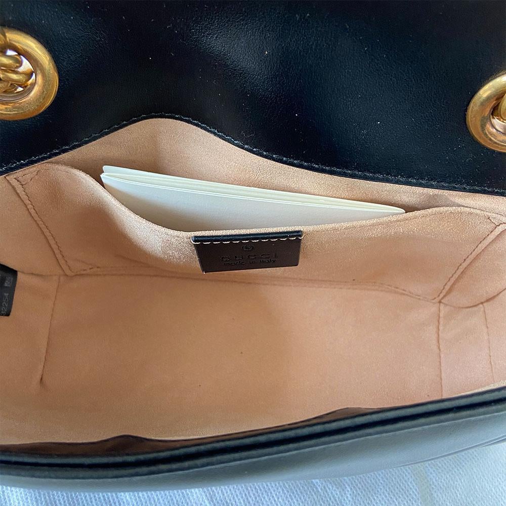Gucci Black 2.0 Mini Marmont Bag