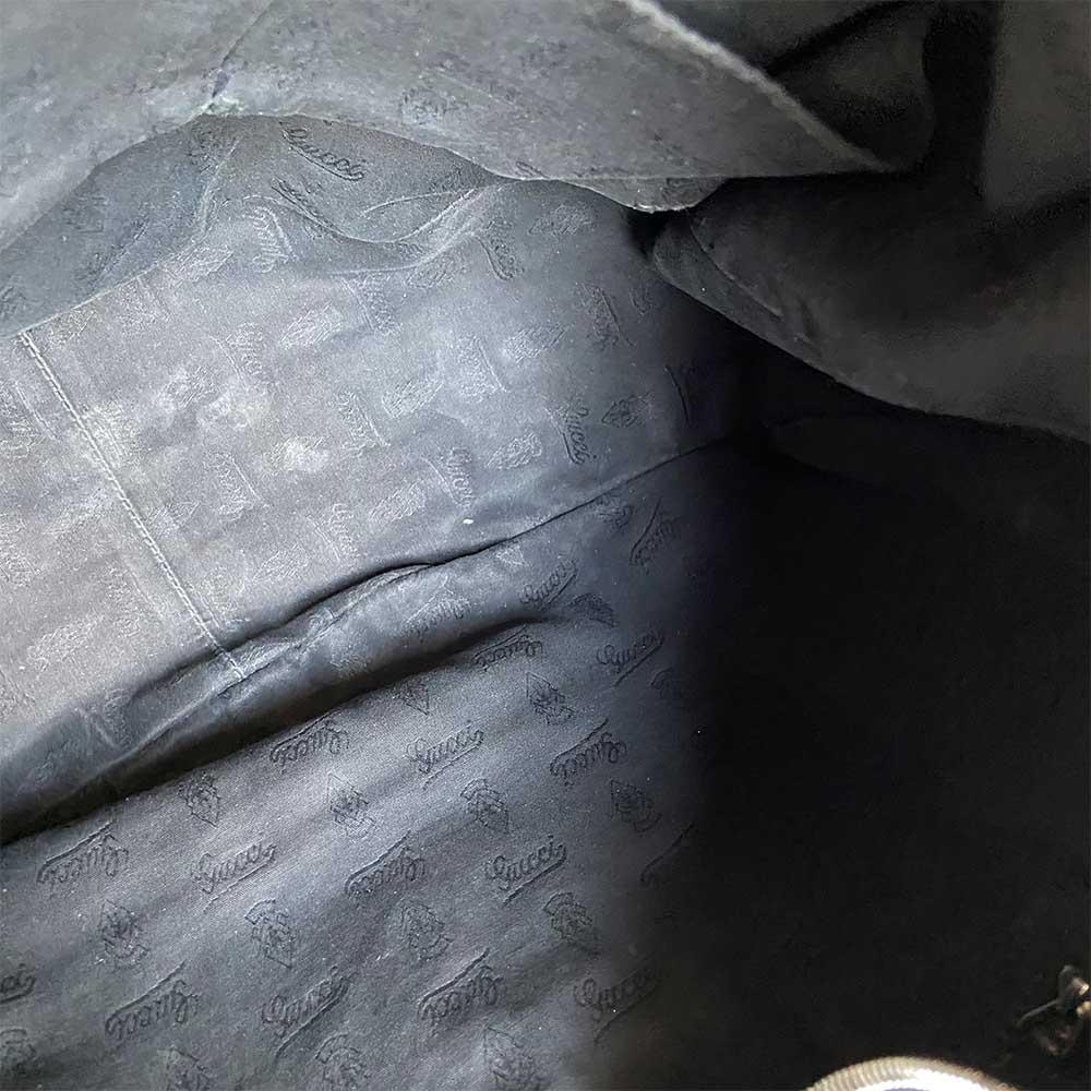 Gucci Black Guccisima Shoulder Bag