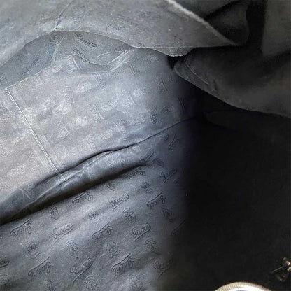 Gucci Black Guccisima Shoulder Bag