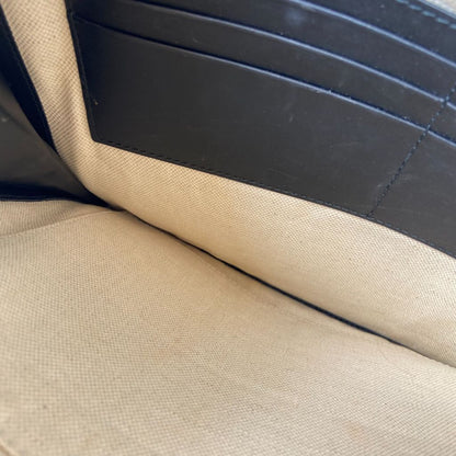 Gucci Canvas Beige GG Supreme 'l' Aveugle Par Amour' Tiger Pouch in Natural