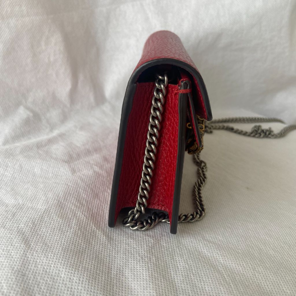 Gucci Dionysus leather super mini bag