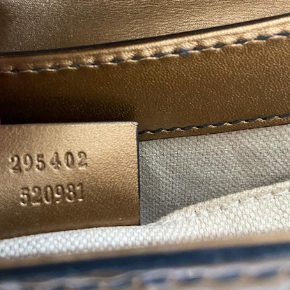 Gucci Emily Bronze Patent Leather Medium Bag