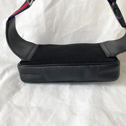 Gucci grey canvas Guccisima grey belt bag