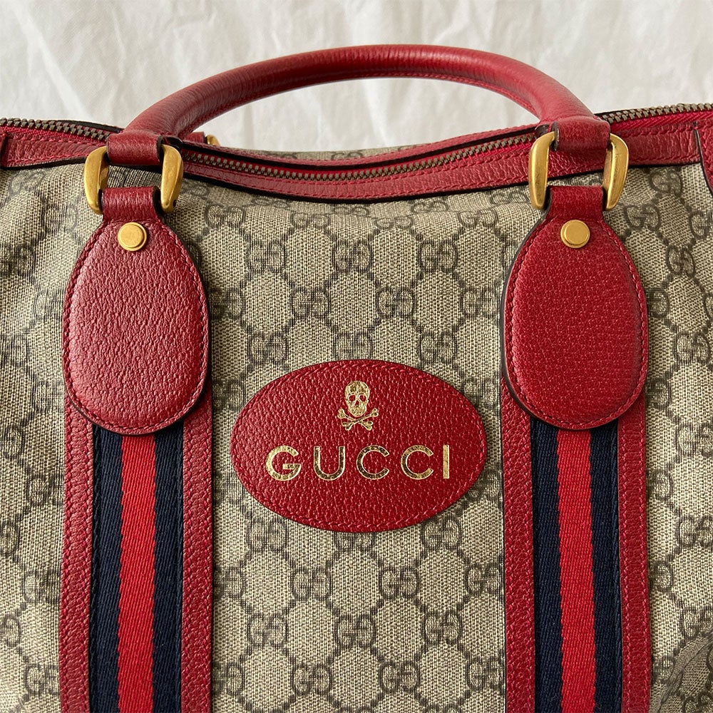 Gucci Neo Vintage Web Duffle Medium Bag