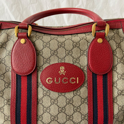 Gucci Neo Vintage Web Duffle Medium Bag