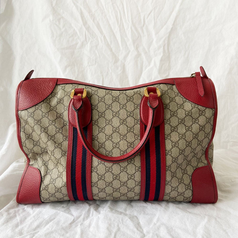 Gucci Neo Vintage Web Duffle Medium Bag