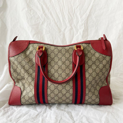 Gucci Neo Vintage Web Duffle Medium Bag