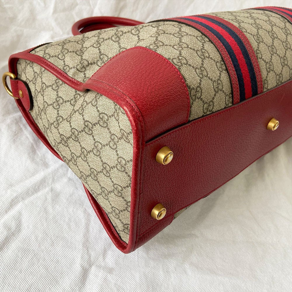 Gucci Neo Vintage Web Duffle Medium Bag
