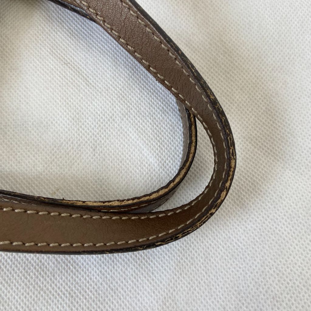 Gucci top handle bag GG coated canvas