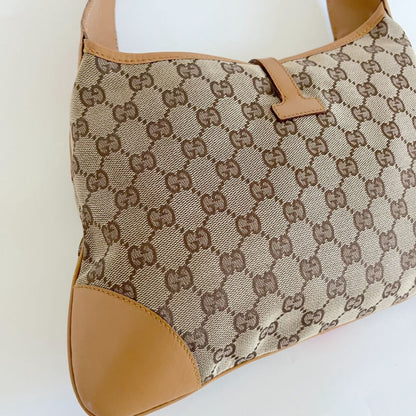 Gucci Web Jackie O Bouvier Hobo GG Bag
