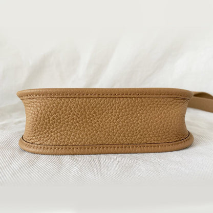 Hermes Clemence Leather Evelyne Crossbody Bag