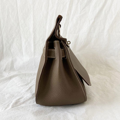 Hermès Etain Togo Leather Palladium Hardware Jypsiere 31 Bag