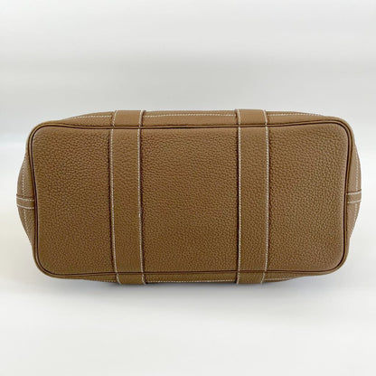 Hermes Etoupe Negonda Garden Party 36 PHW Bag