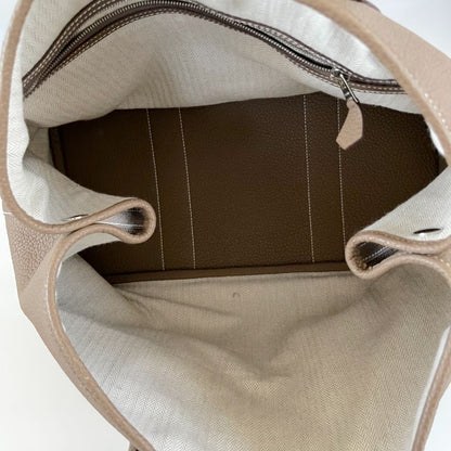Hermes Etoupe Negonda Garden Party 36 PHW Bag
