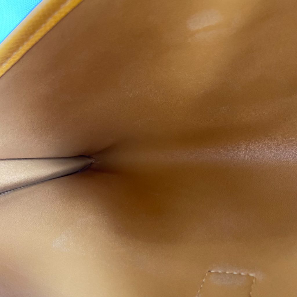 Hermes  Jaune Epsom Leather Elan Jige 29 Clutch