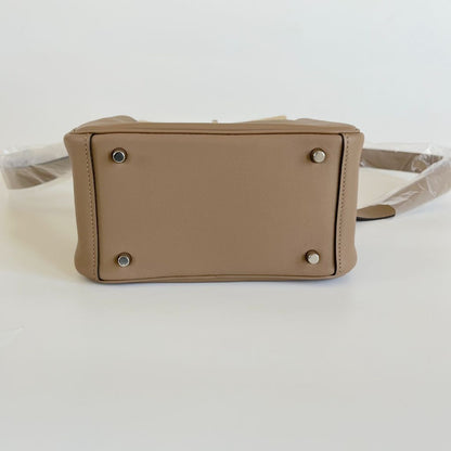 Hermes Mini Lindy Veau Swift Leather Bag