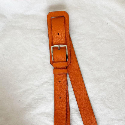 Hermès Orange Taurillon Clemence Leather Jypsiere 31